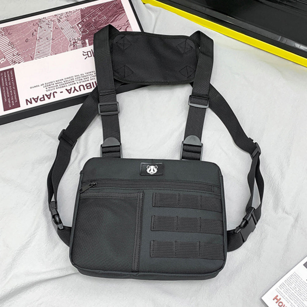 YA3066 Tactical Vest Bag Waterproof Oxford Cloth Chest Bag Casual Daypack Mini Backpack YA3066 Tactical Vest Bag Waterproof Oxford Cloth Chest Bag Casual Daypack Mini Backpack
